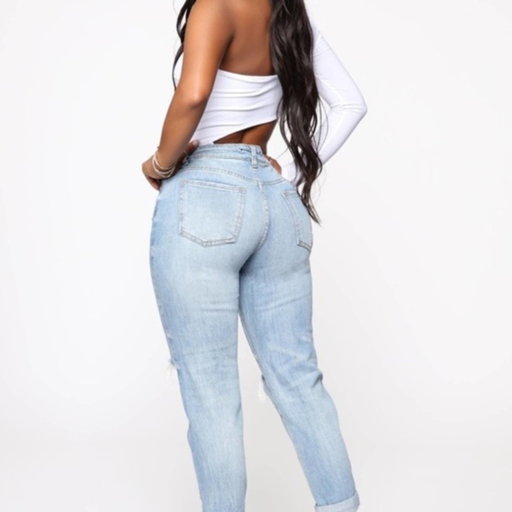 Keepin Me Stressed Boyfriend Jeans